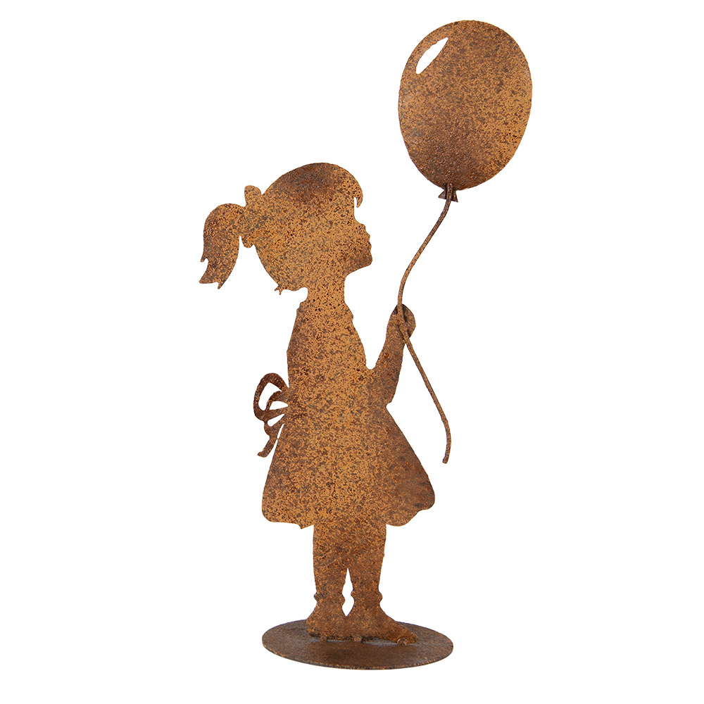 [6Y5852] Decoration Child Brown 23x11x46 cm