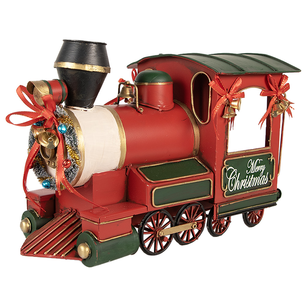 Decoratie locomotief 35x16x22 cm