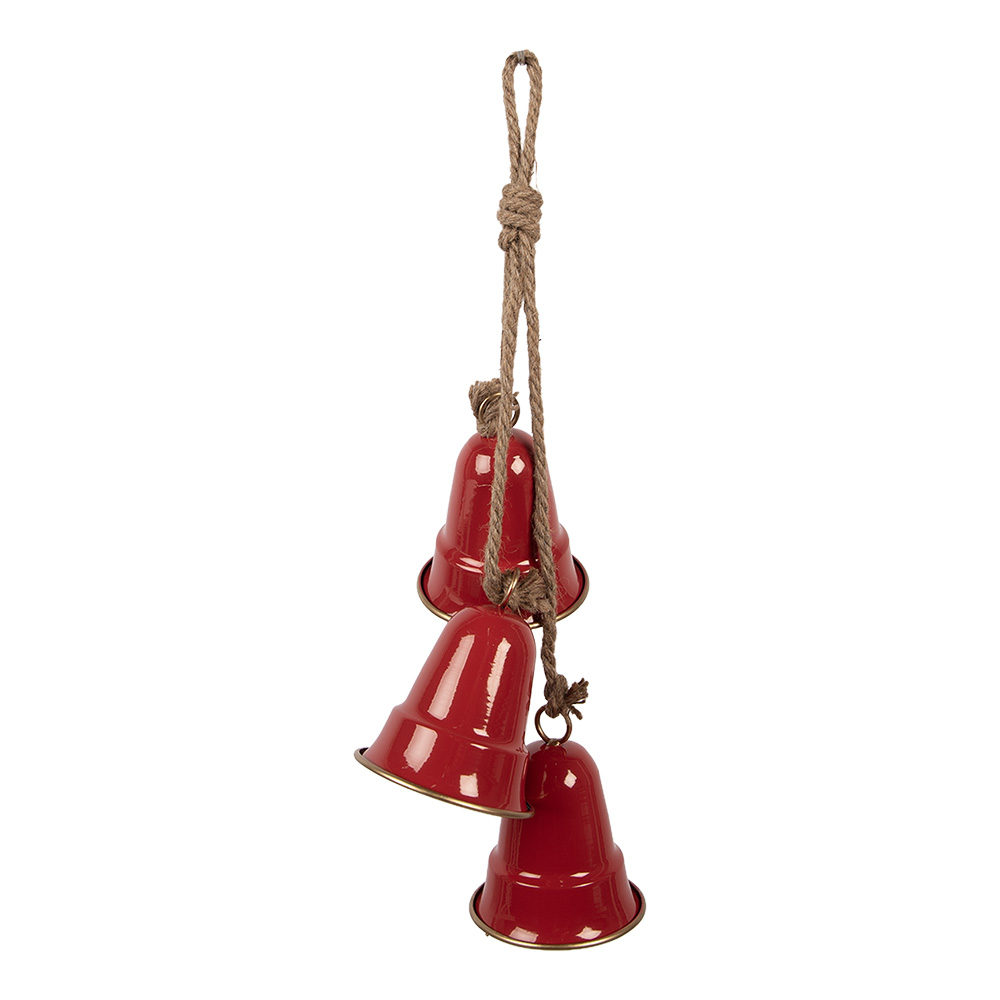 [6Y5910] Anhänger Schmuck Rot Goldfarbig 11x11x48 cm