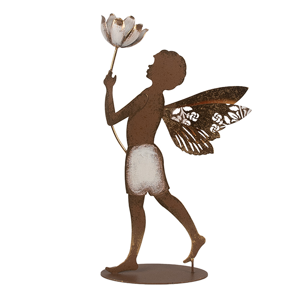 Decoratie engel 20x8x36 cm