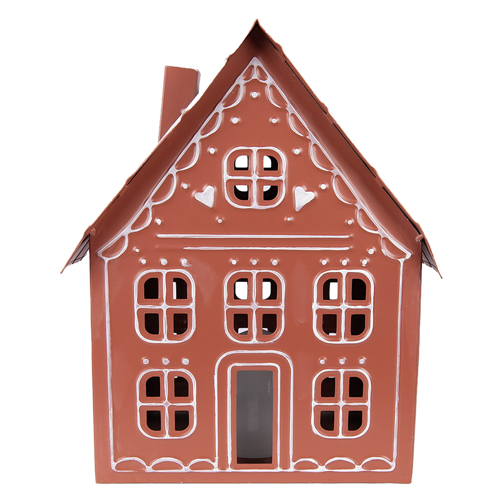 [6Y5977] Decoratie huis met LED 27x19x32 cm / 3x AAA