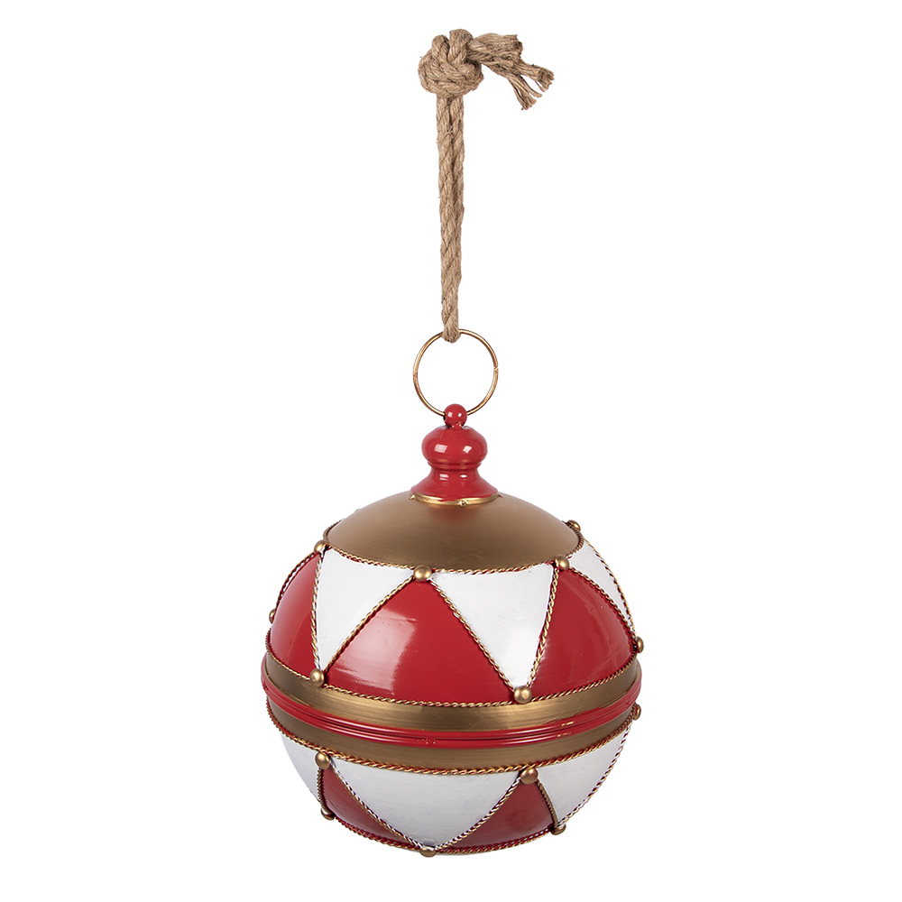 [6Y5986] Decoratie Kerstbal Ø 31x36 cm