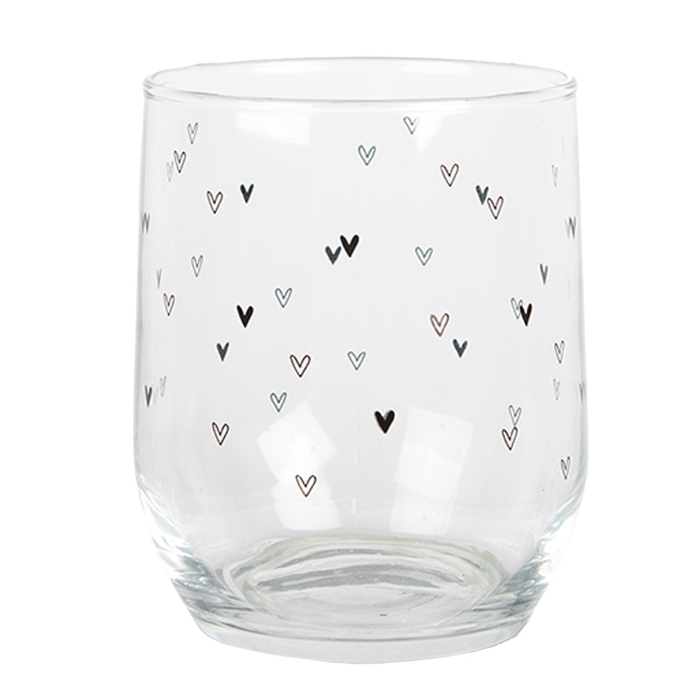 [BHSGL0005] Water Glass Transparent Ø 8x9 cm / 300 ml