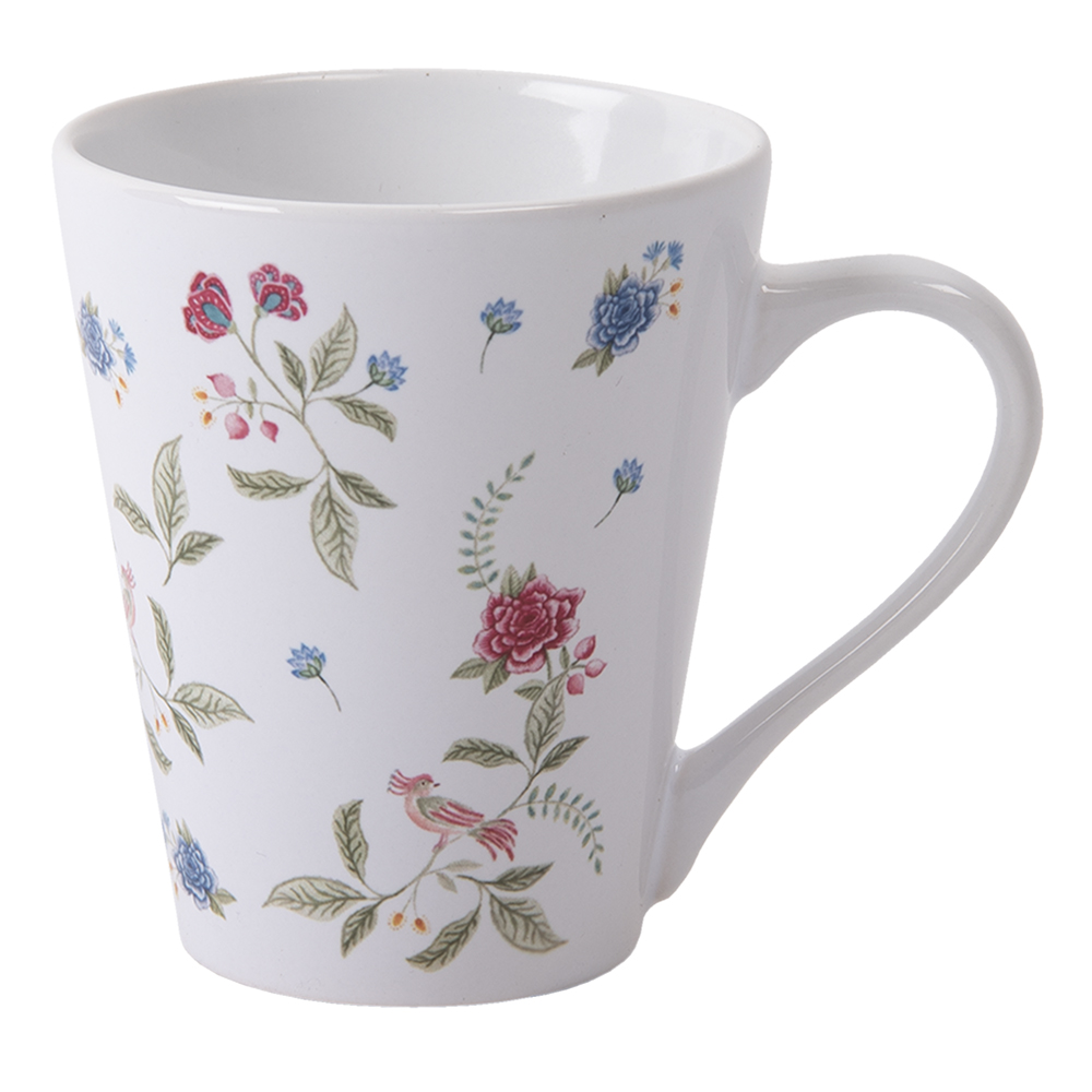 [BLWMU] Becher Weiß, Blau, Rosa 13x9x11 cm / 300 ml