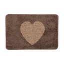Badematte Braun 58x38x1 cm