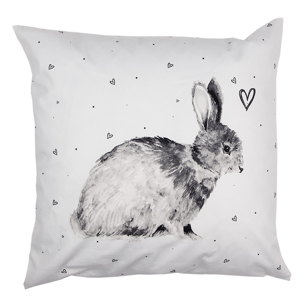 [BSL23] Federe Cuscini Bianco Grigio 45x45 cm