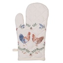 Guanto Forno Beige 18x30 cm