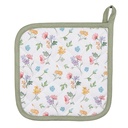 Porte-pots Blanc, Vert 20x20 cm