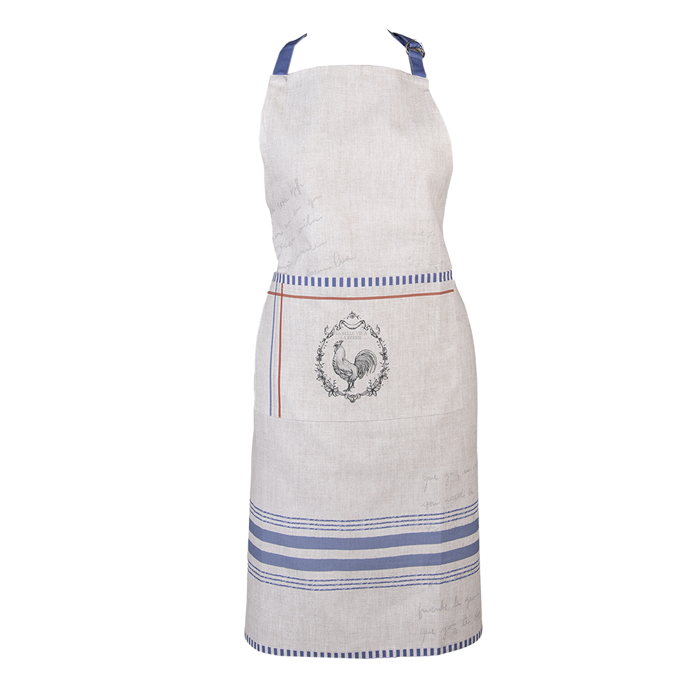 [DFR41] Kitchen Apron Beige 70x85 cm