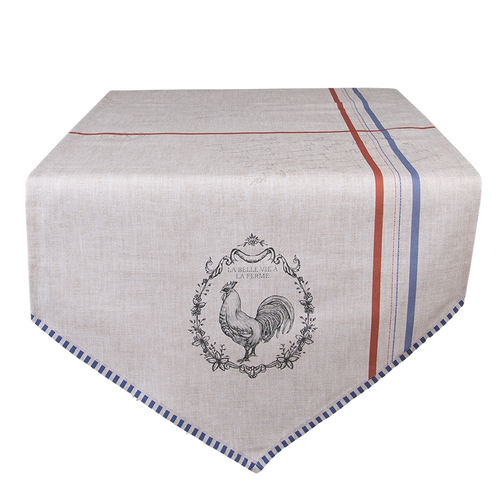 [DFR65] Table Runner Beige 50x160 cm