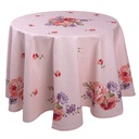 Nappe ronde Rose, Violet Ø 170 cm