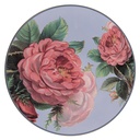 Presentation Plate Blue, Pink Ø 33x1 cm
