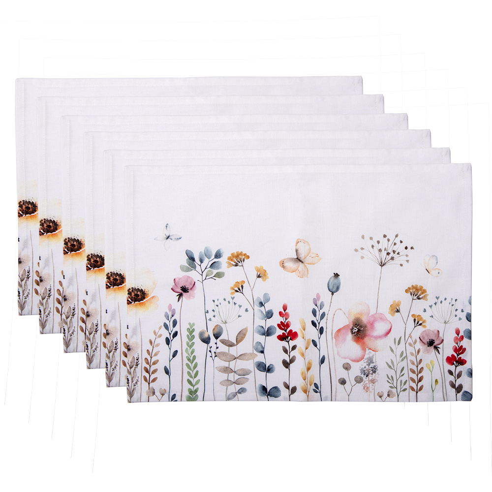 [FOB40] Placemat 6 stuks 48x33 cm SPL