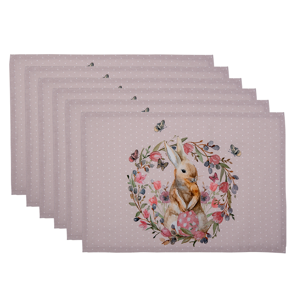 Placemat 6 stuks 48x33 cm SPL