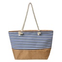 Sac Marron Bleu 55x1x36 cm