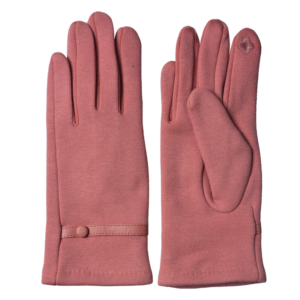 [JZGL0047P] Guanti Donna Rosa 8x24 cm