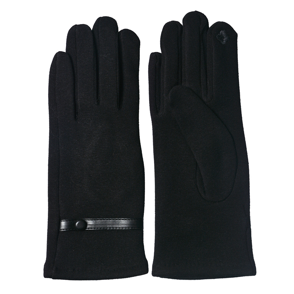 Handschoenen 8x24 cm zwart