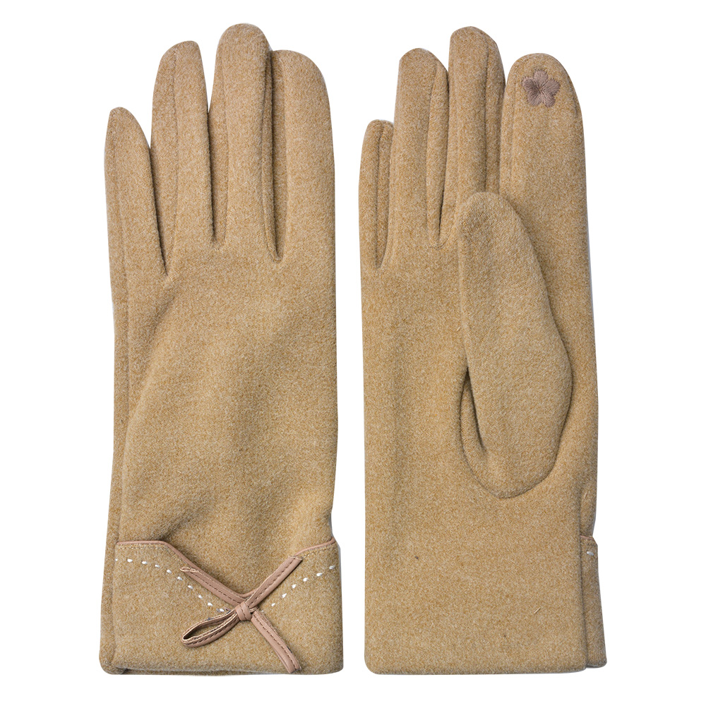 Handschoenen 8x24 cm kaki
