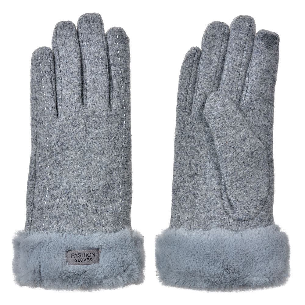[JZGL0090G] Handschoenen 9x23x2 cm grijs
