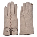 Guanti Donna Beige 9x23x1 cm