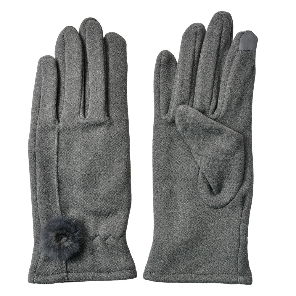 [JZGL0110G] Handschoenen 9x23 cm grijs