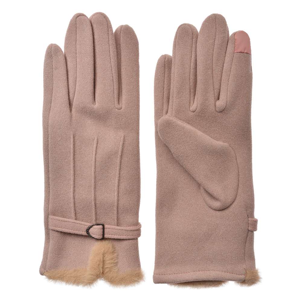 [JZGL0111P] Guanti Donna Rosa 9x23 cm