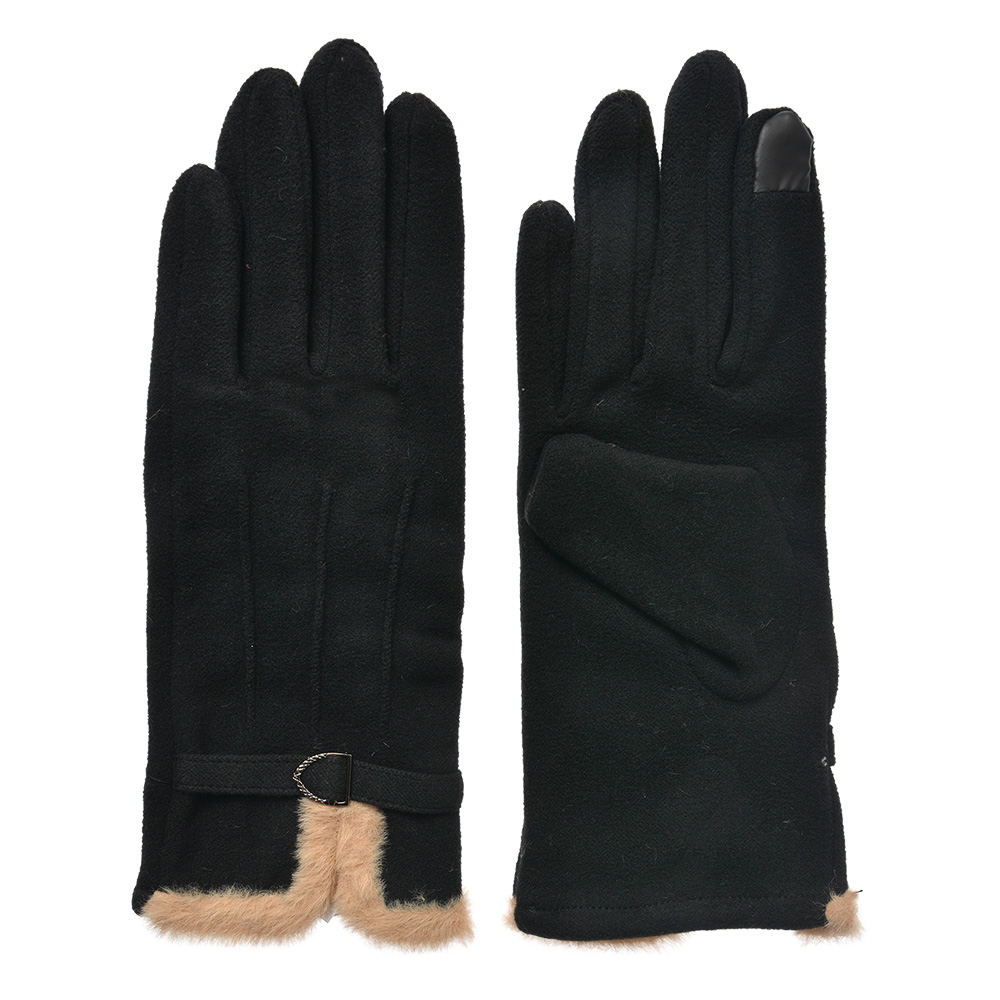 [JZGL0111Z] Handschoenen 9x23 cm zwart