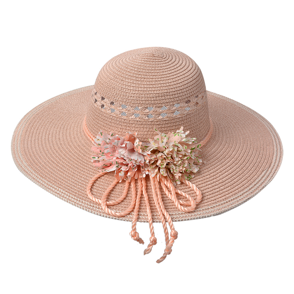 [JZHA0097P] Hoed 56 cm roze