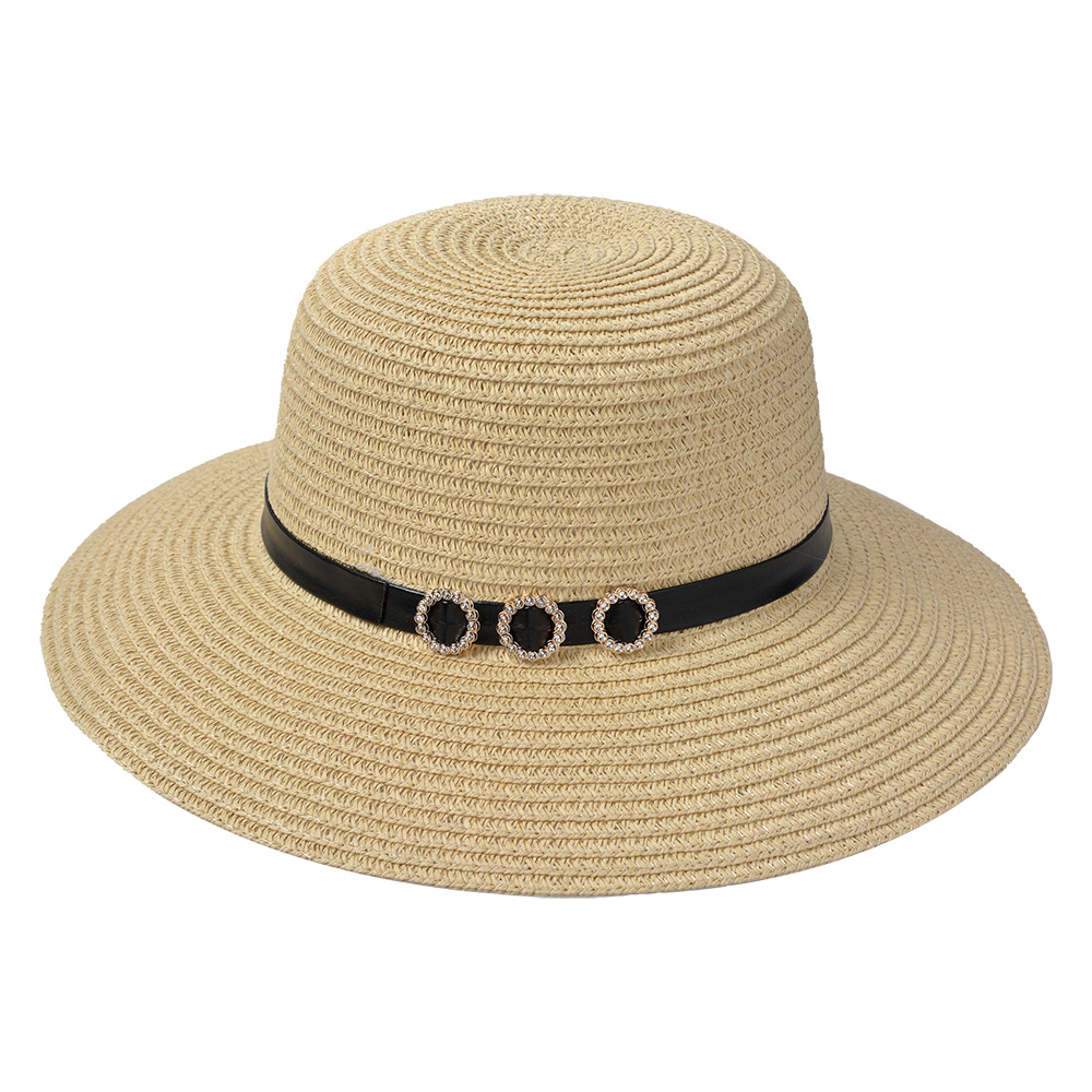[JZHA0100] Hat Women Beige 57 cm