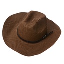 Hat 57 cm bruin