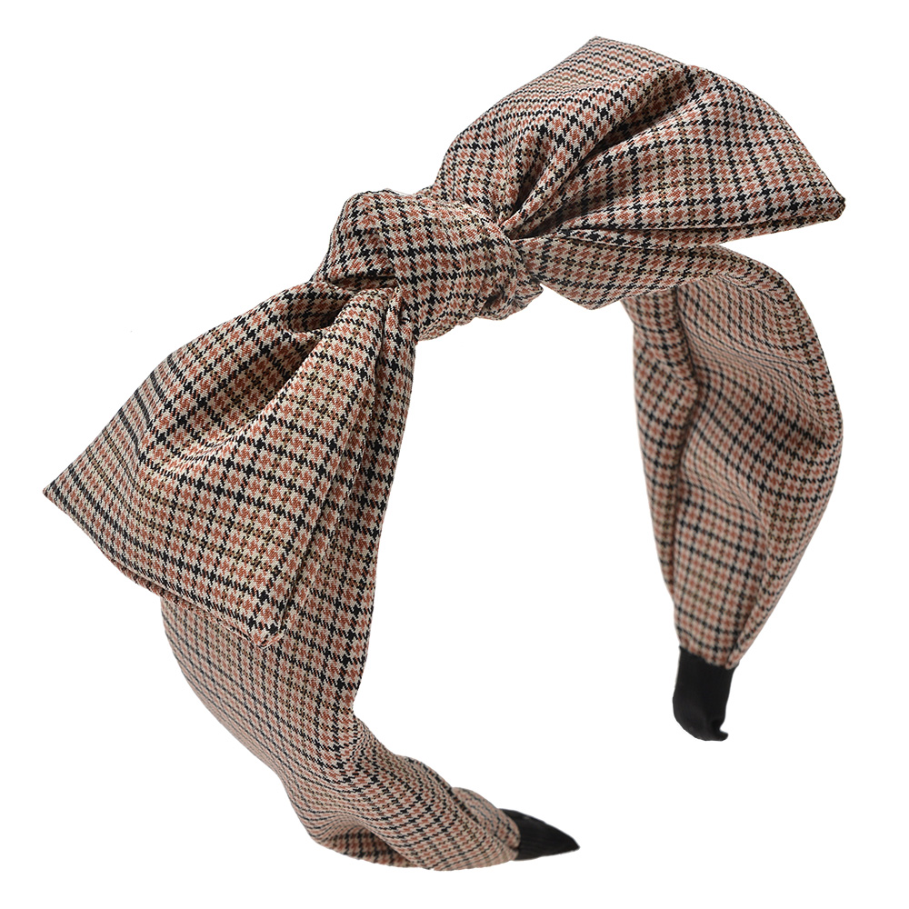 [JZHB0110CH] Haarband bruin