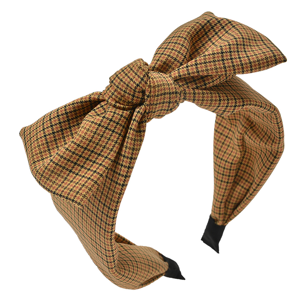 [JZHB0110Y] Haarband geel