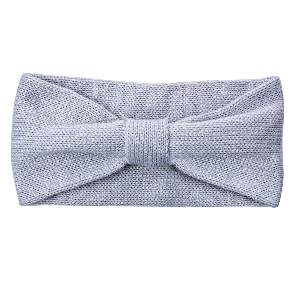 Hoofdband 10x22 cm grijs