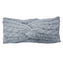 Fascia per capelli 10x22 cm Grigio