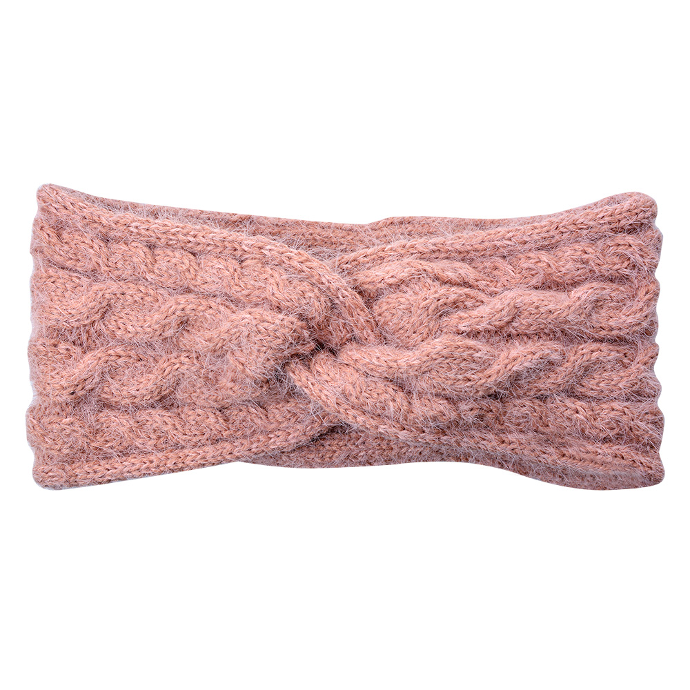 Hoofdband 10x22 cm roze