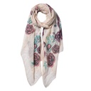 Schal Damen Muster Gelb 70x180 cm