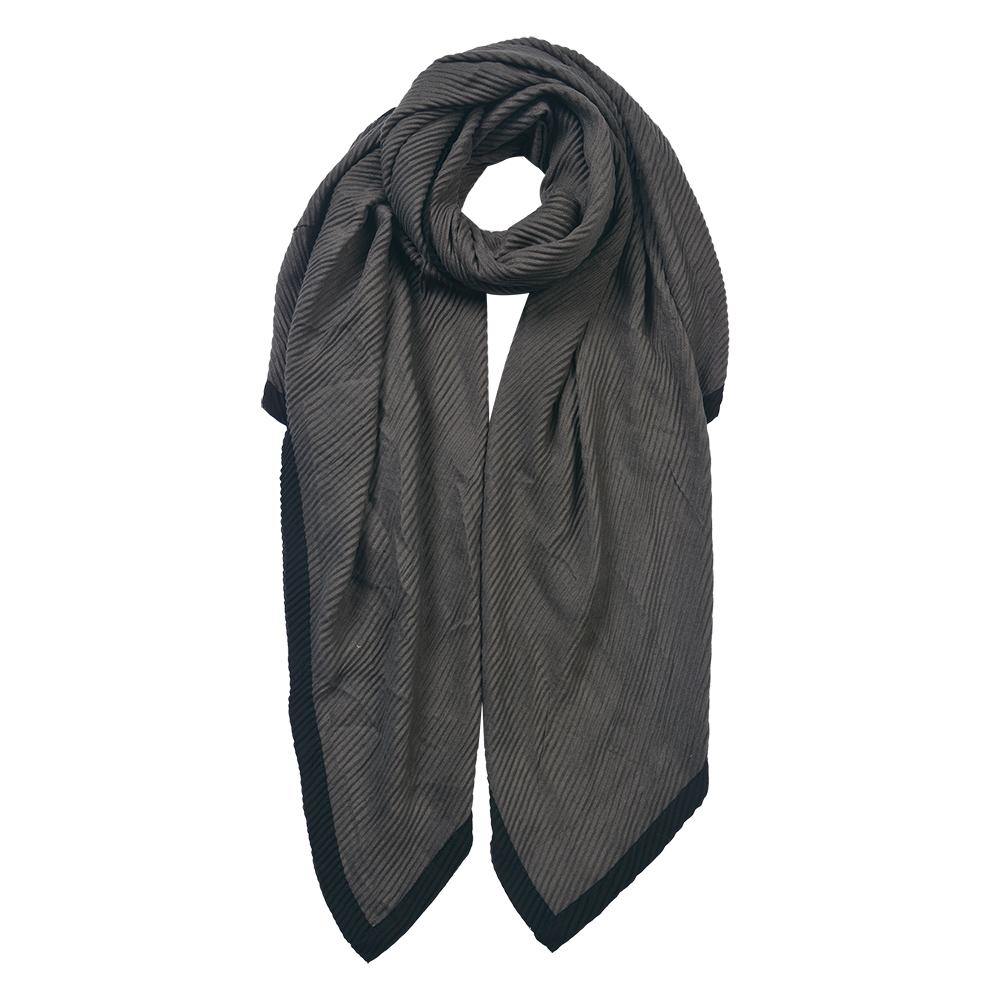 [JZSC0647G] Foulard Donna Grigio 90x180 cm
