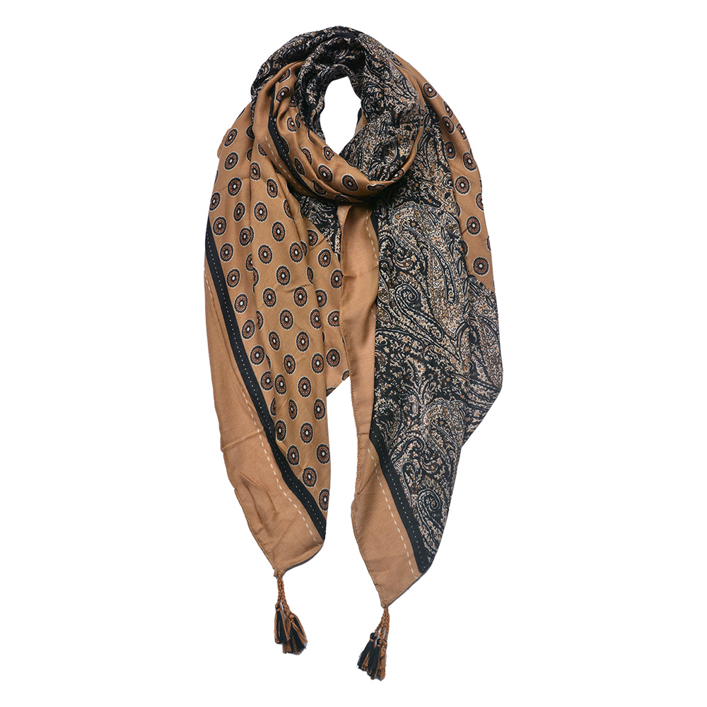 [JZSC0746BE] Scarf 90x180 cm beige
