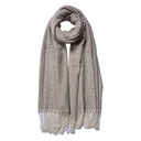 Schal 68x180 cm beige