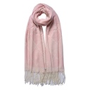 Foulard Donna Invernali Rosa 68x180 cm
