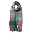 Schal Damen Muster Beige 36x210 cm