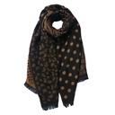 Foulard Donna Marrone 65x190 cm