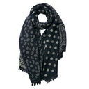 Sjaal 65x190 cm wit