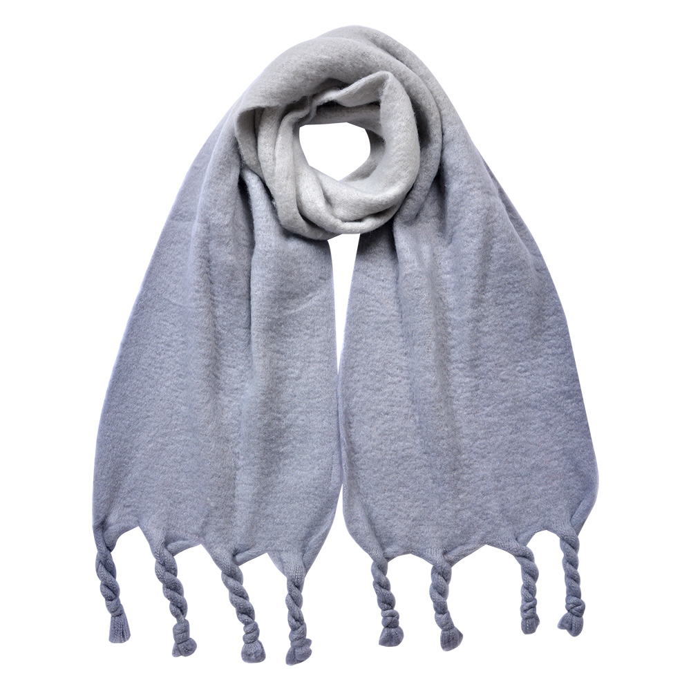 [JZSC0827G] Schal Damen Grau 32x220 cm