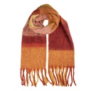 Schal Damen Rot 50x210 cm