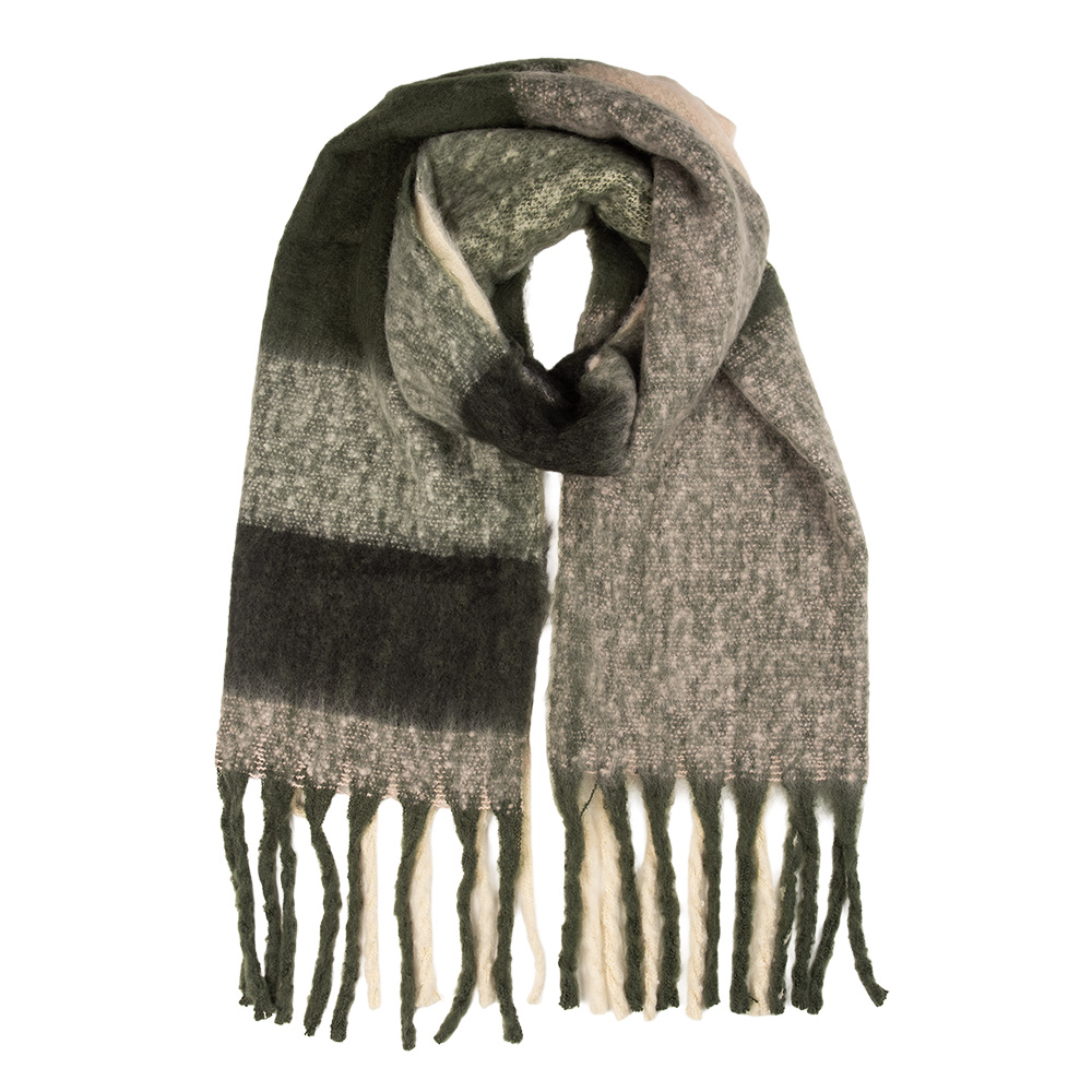 [JZSC0836Z] Foulard Donna Nero 50x210 cm