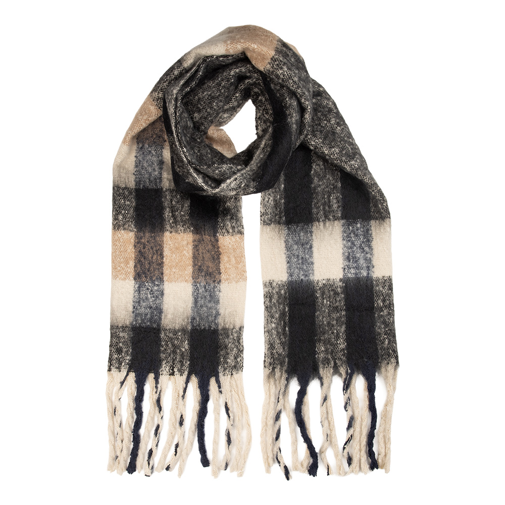 Sjaal 50x210 cm zwart