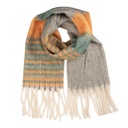 Foulard Femme Jaune Vert 50x180 cm