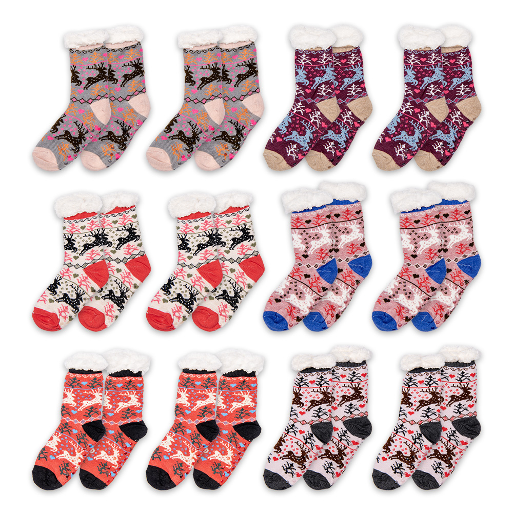 [JZSKSET0003] Socks one size set of 12 pairs