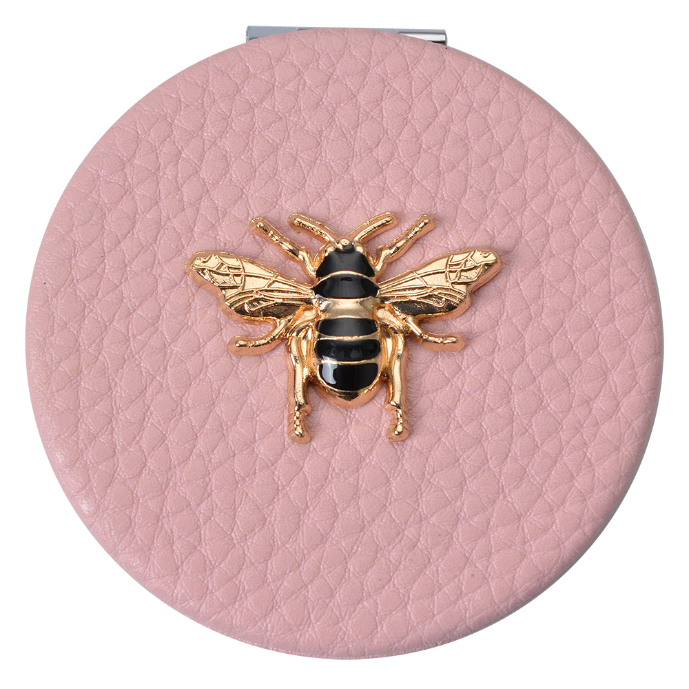 [JZSP0008P] Handspiegel Ø 6 cm roze